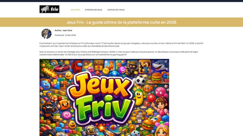Jeux Friv en ligne