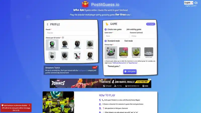 PostitGuess