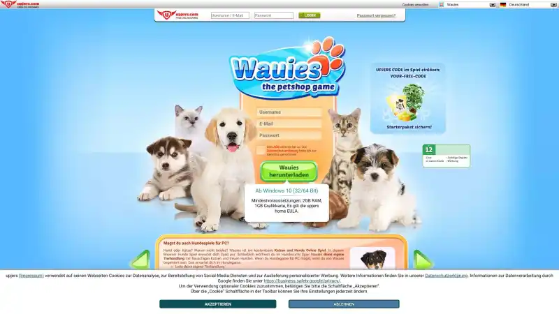 Wauies Animal Games