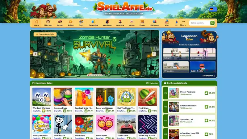 Spiele kostenlose Spiele umsonst auf SpielAffe.de