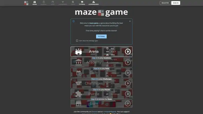 maze game