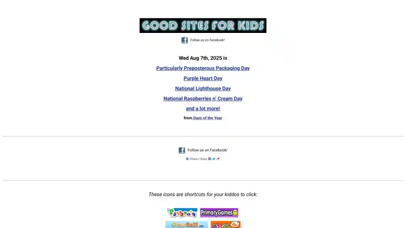 Goodsitesforkids