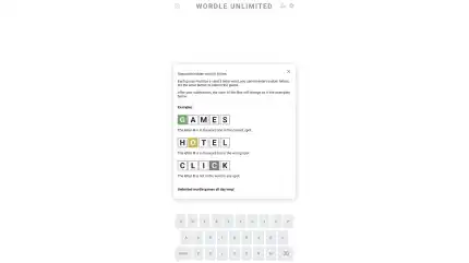 Wordle Unlimited games