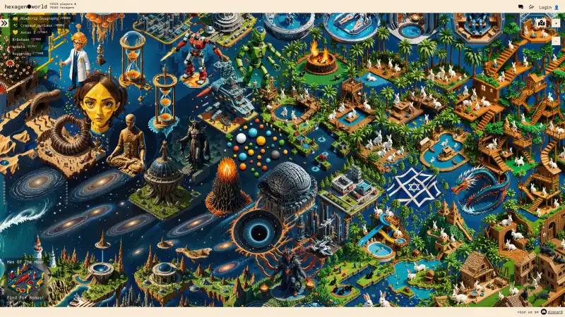 Hexagen world