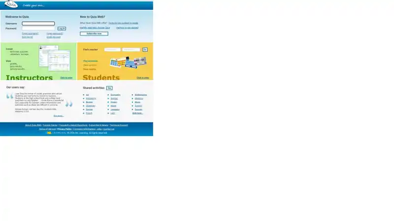 Quia - Quia Web