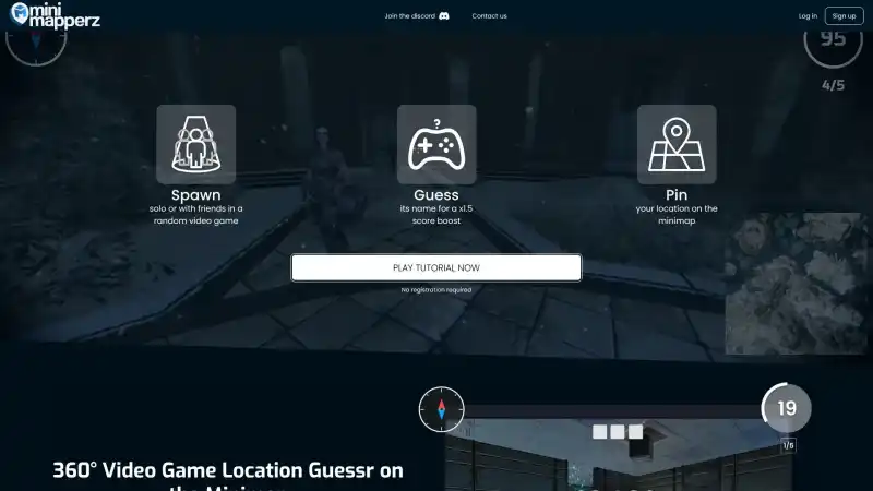 Minimapperz - 360&deg; Video Game Location Guessr