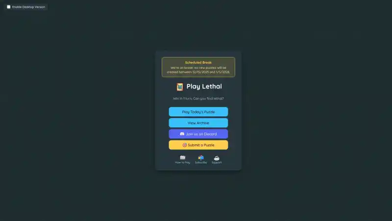 Play Lethal