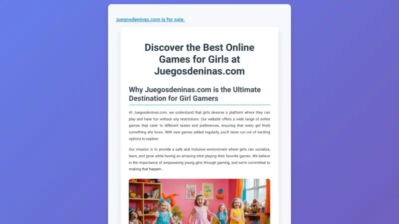 Juegosdeninas.com