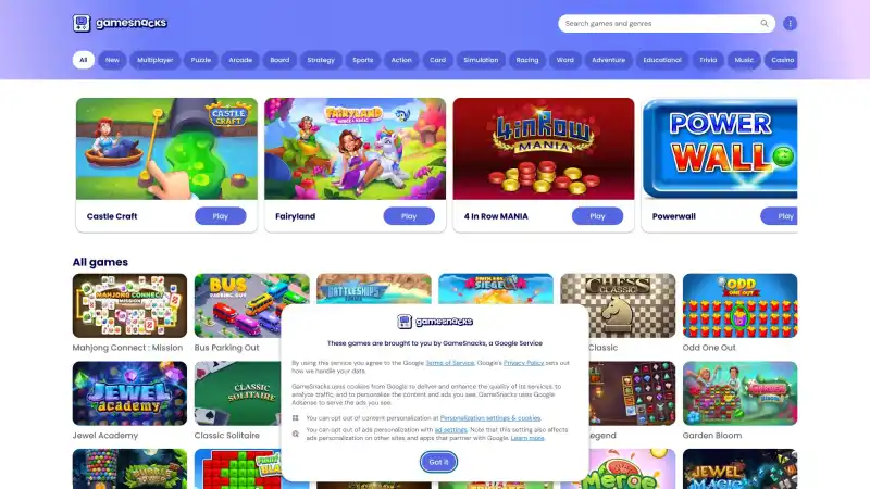 GameSnacks