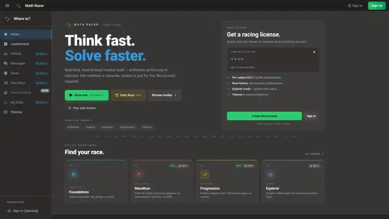 Math Racer