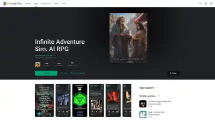 Infinite Adventure Sim: AI RPG