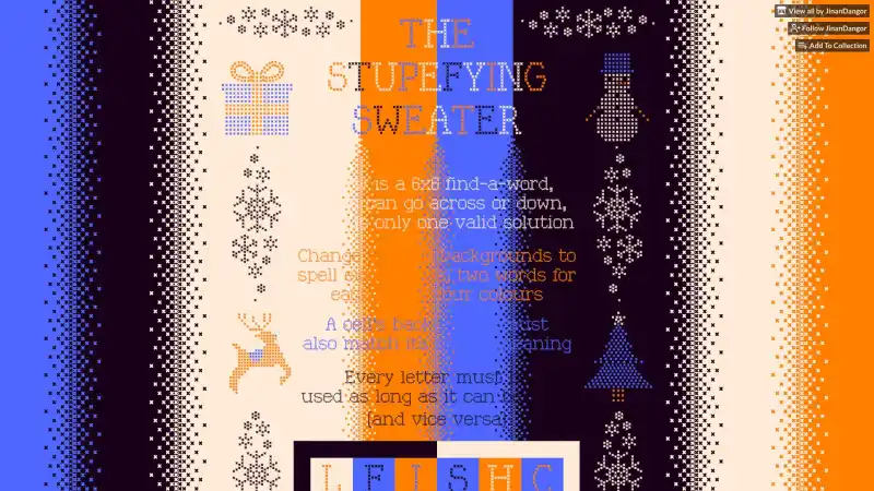 The Stupefying Sweater