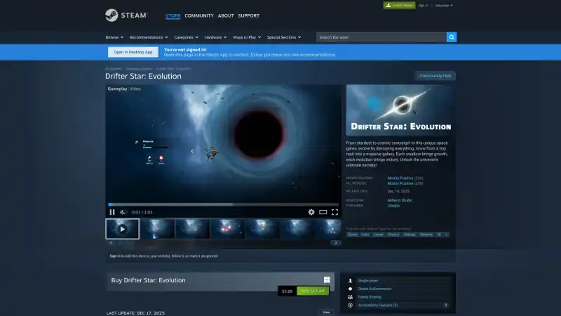 Drifter Star: Evolution