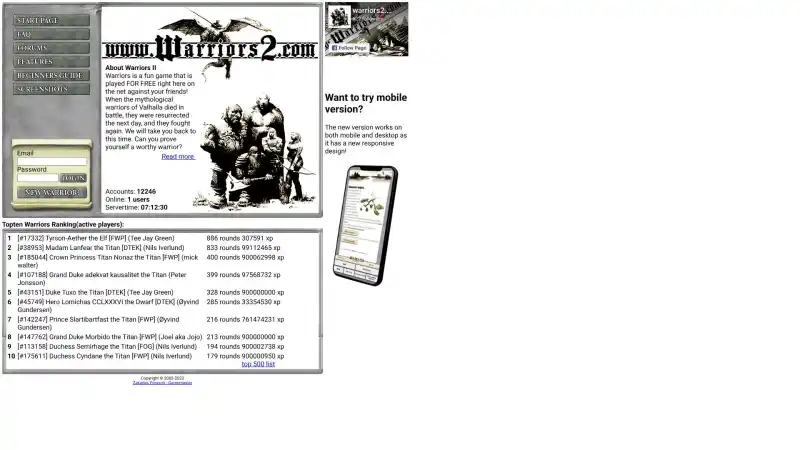 Warriors 2