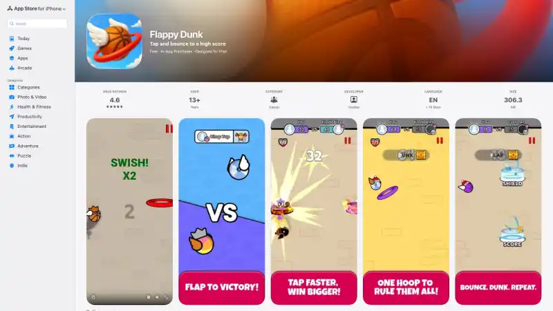 Flappy Dunk