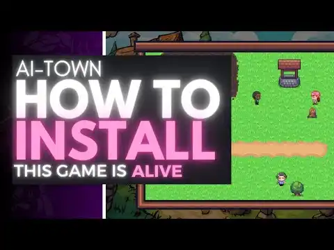 AI Town Gameplay Introduction