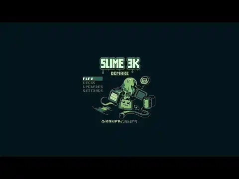 Slime 3k: Demake (Slime 2.99k) Gameplay Introduction