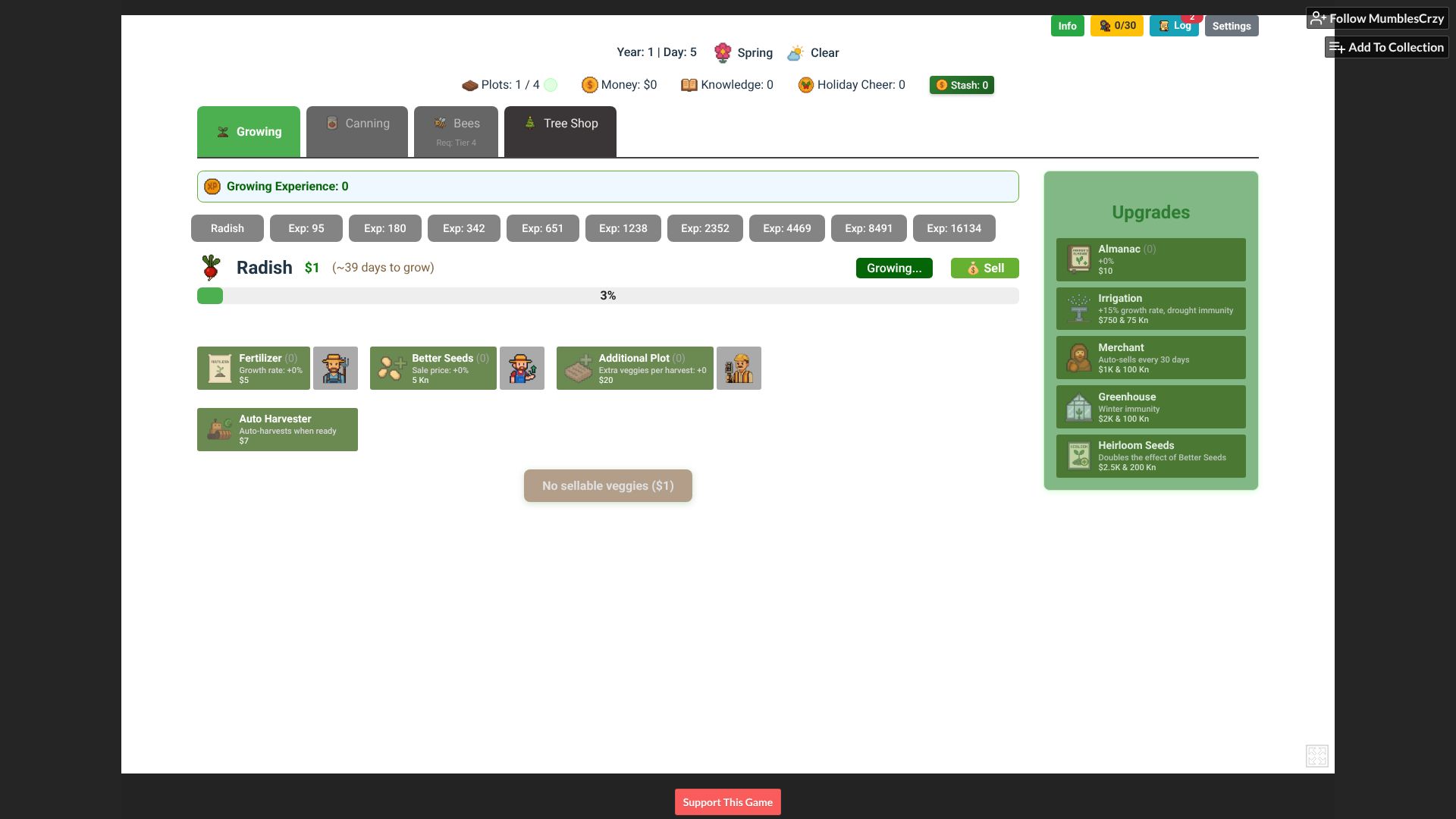 Farm Idle Game