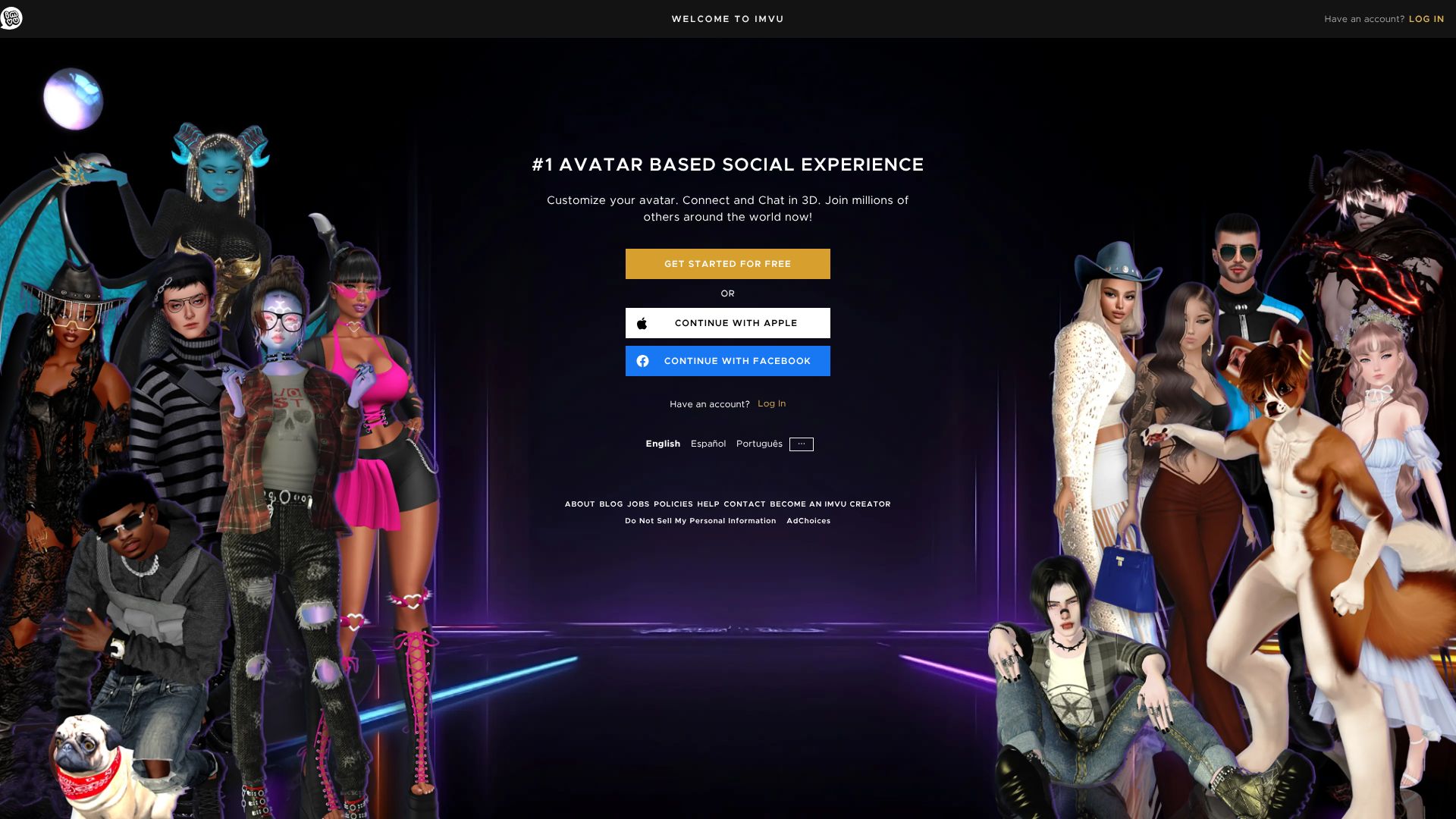 Welcome: IMVU